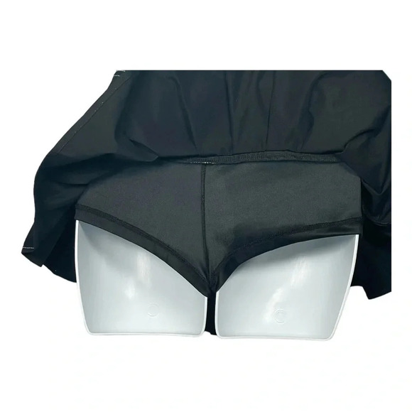 Women's‎ Y2K Buckle Belted Low Waist Pleated Short Skirt - Picture 8 of 9